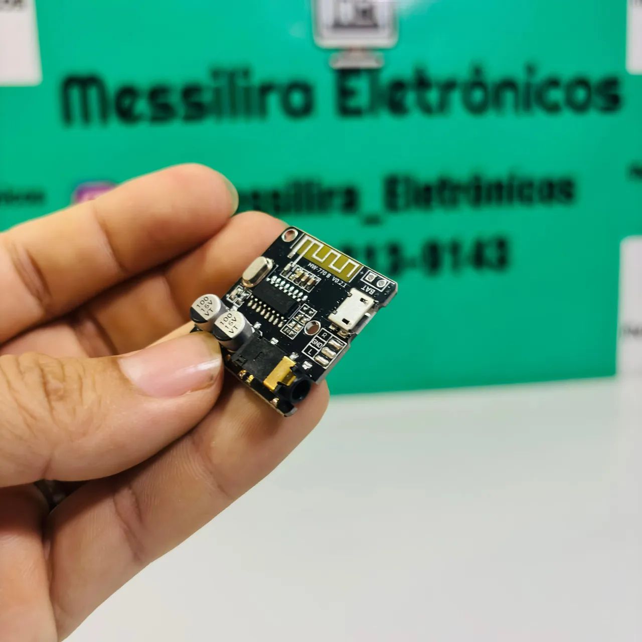 Placa bluetooth receptor  5v micro usb - Foto 3