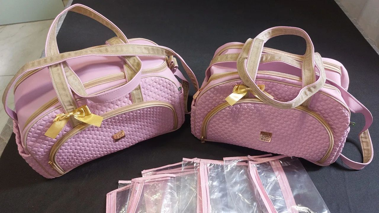 Kit Bolsas maternidade Tamanho G - Foto 2
