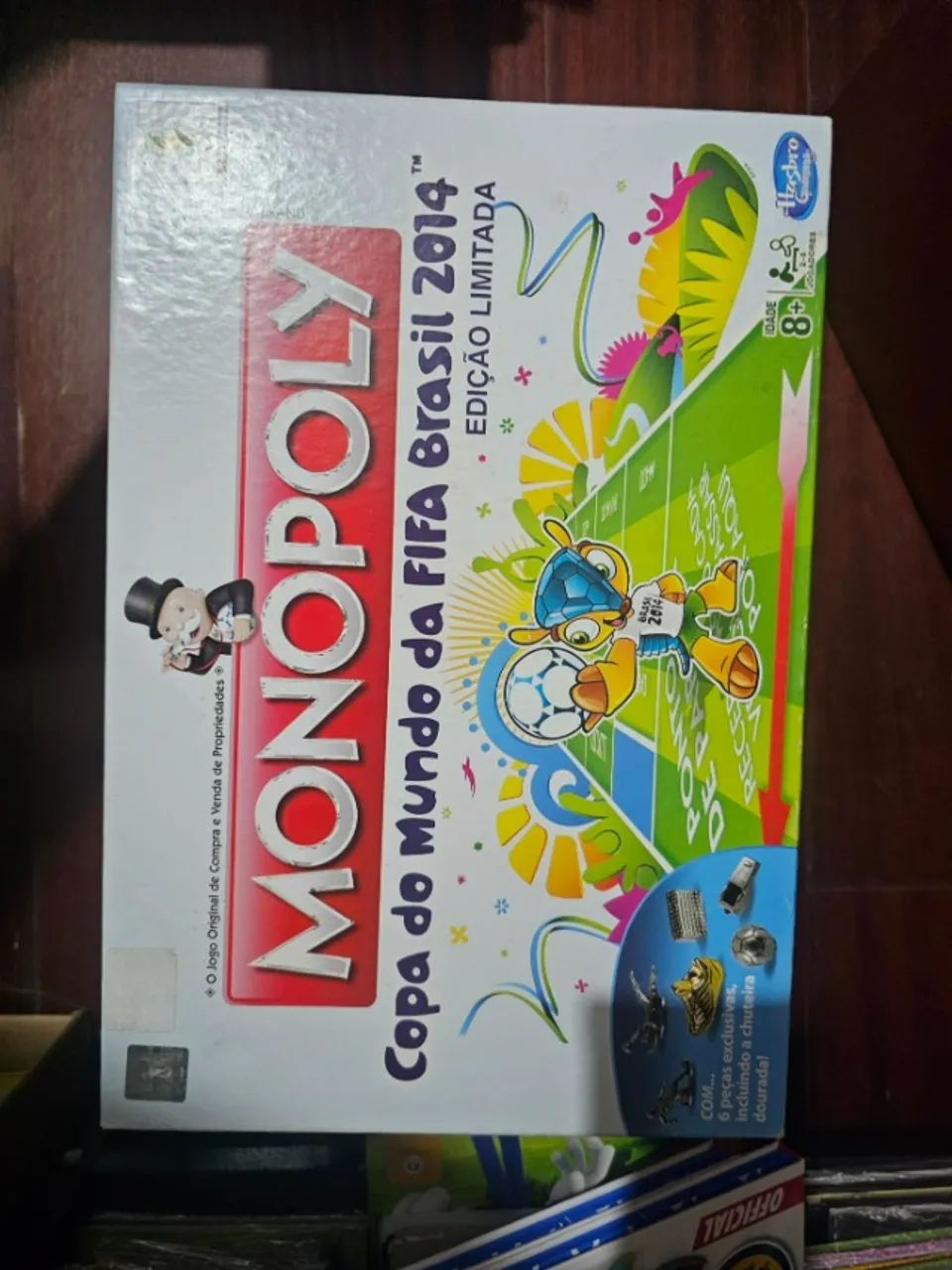 Lote Jogos Tabuleiros Banco Imobiliario Monopoly Estrela Stitch Copa  - Foto 5