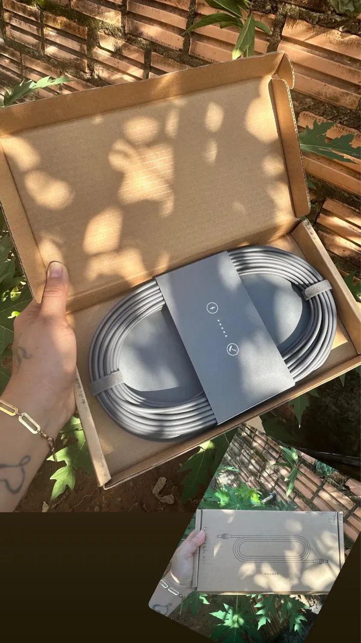 Cabo Starlink mini 15 metros novo