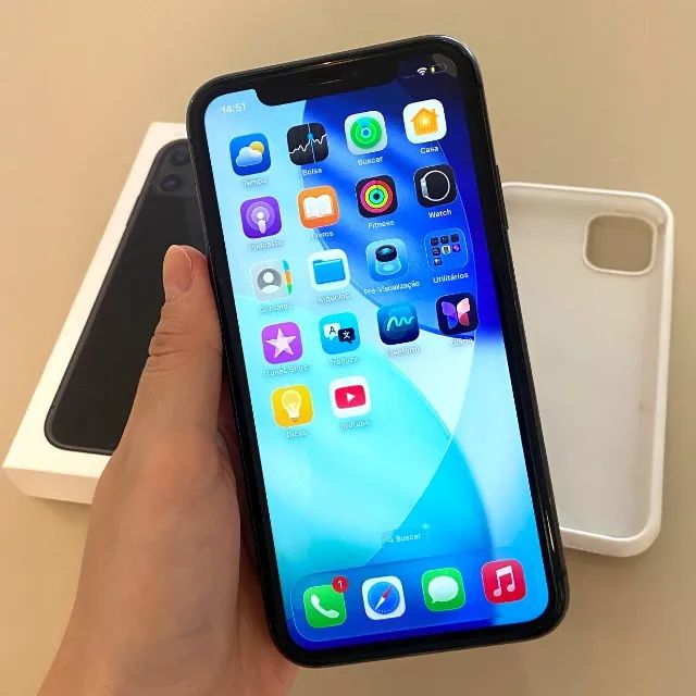 iPhone 11 - 128GB Preto - Todo Original - Foto 3