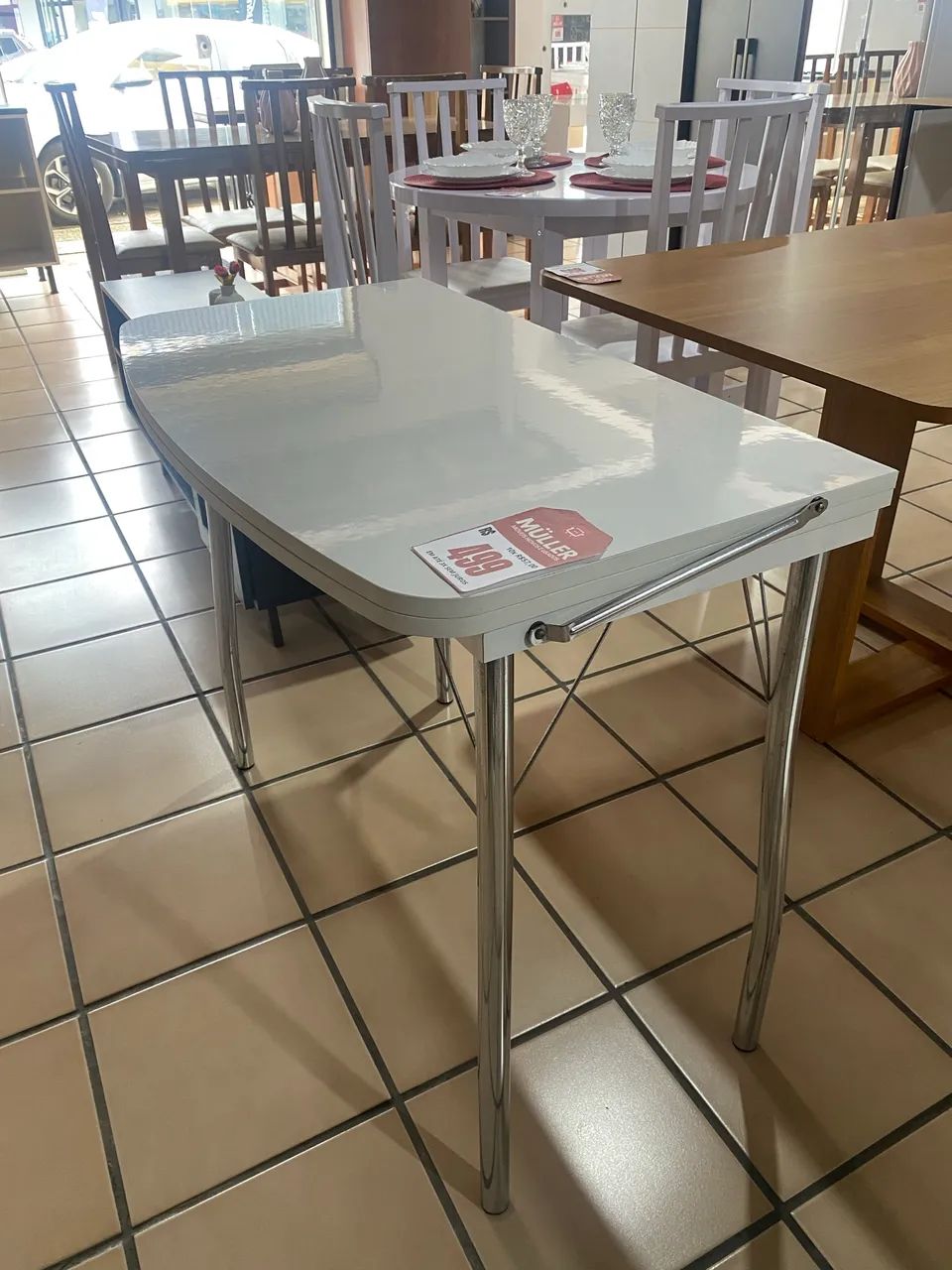 Mesa dobrável 