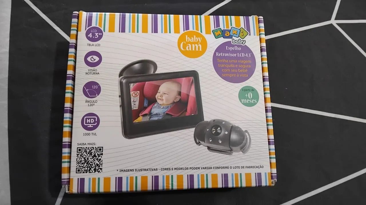 Câmera espelho retrovisor ver bebe carro - Foto 3