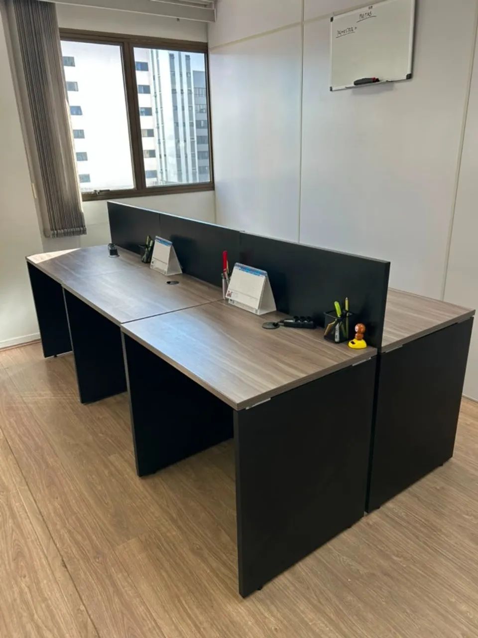 Mesa de Escritório 6 lugares, monte como quiser