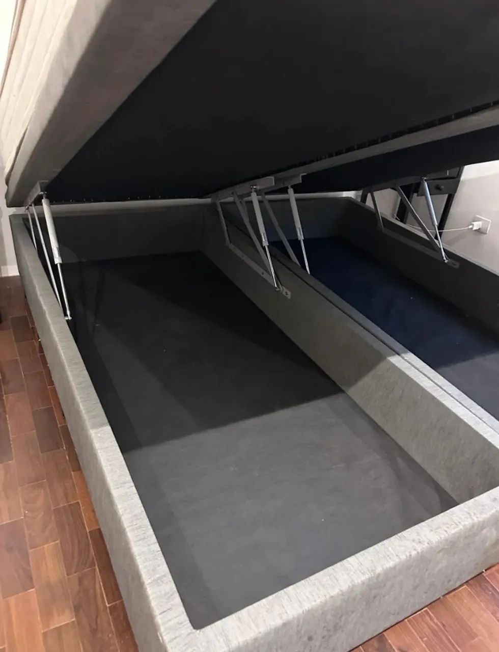 Vendo Cama Box Baú King Size + Colchao da Epeda  - Foto 5