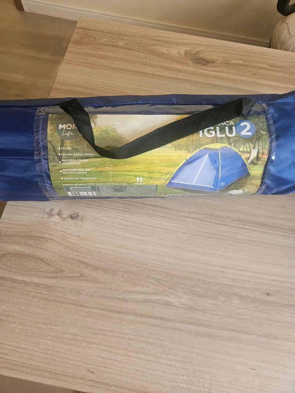 Barraca de Camping 2 pessoas Iglu MOR Impermeável com bolsa - Foto 3
