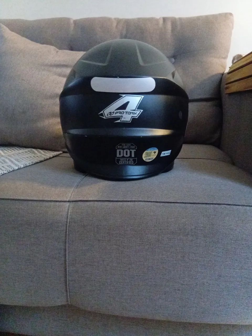 Capacete tamanho 56 - Foto 4