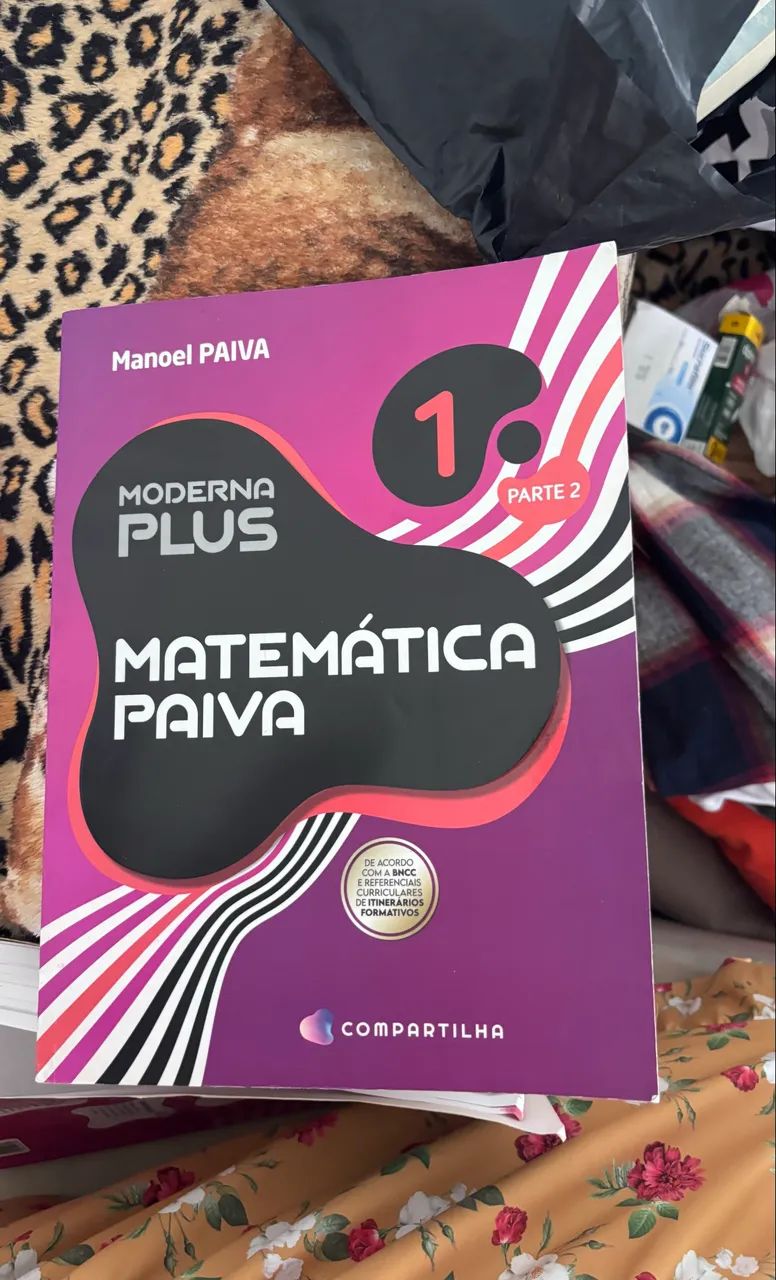 Manoel Paiva Matemática - Partes 1 e 2 | Ótimo Estado de Conservação - Foto 4