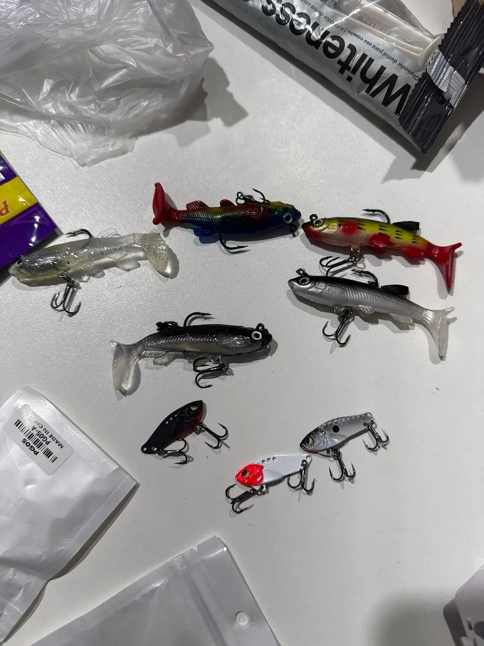 Kit isca artificial de peixe  - Foto 2