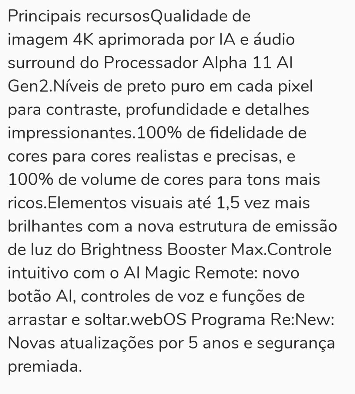 Oled LG B5 65 polegadas  - Foto 2