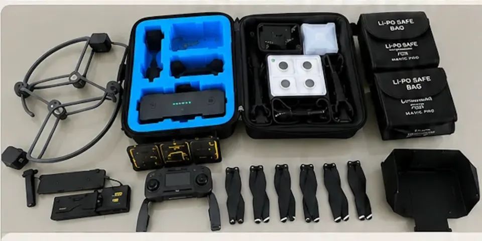 DJI Mavic Pro Drone 4K - Kit Completo 2 Baterias + Acessórios - Foto 2