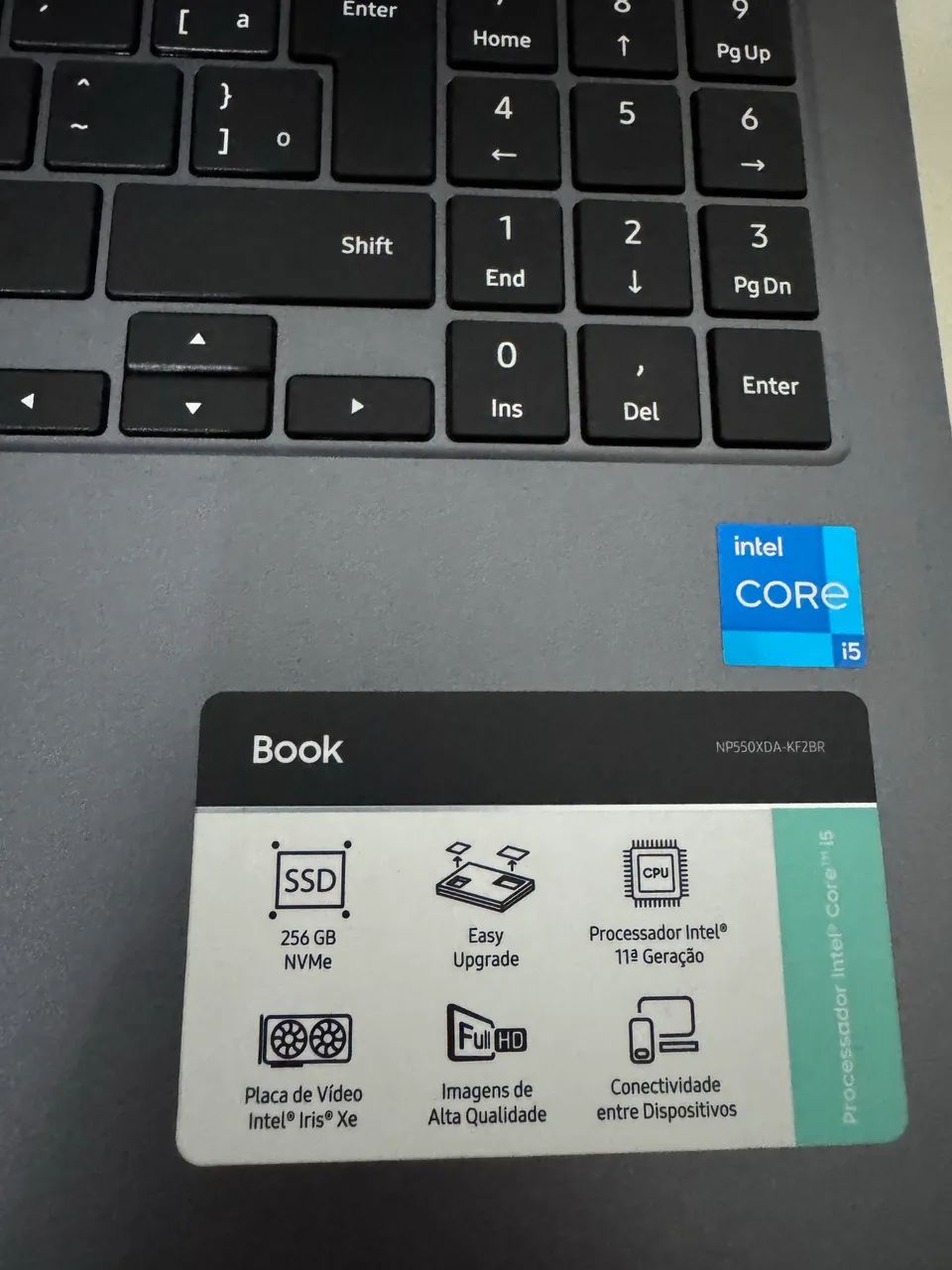 Notebook Samsung Book 256gb Intel Core i5 - Foto 2