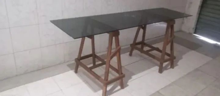Mesa de corte e costurar com tampo bom estado conservação.  - Foto 4