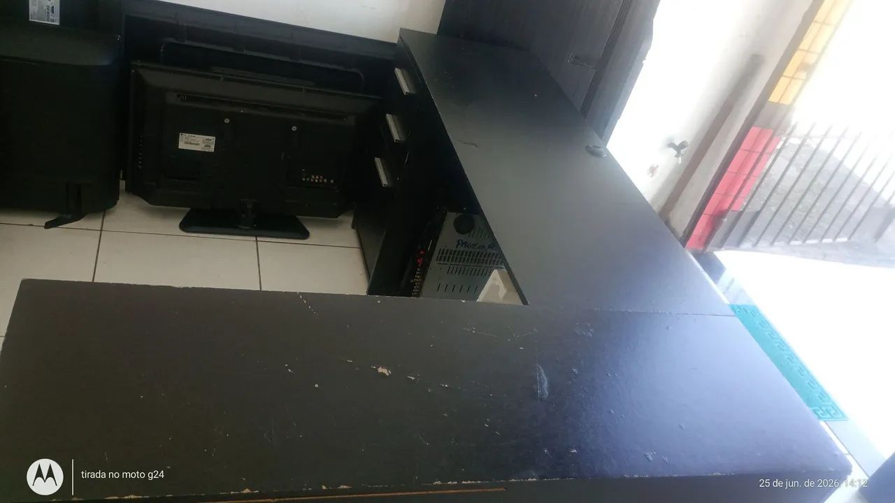 Mesa de escritório+cadeira - Foto 2