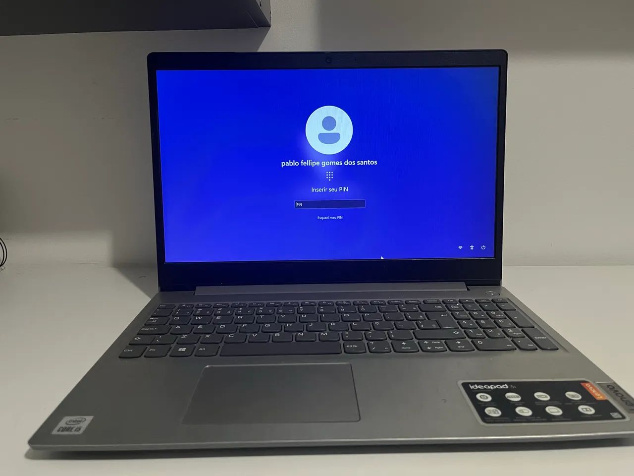 Notebook Lenovo Intel I5 8gb 256gb