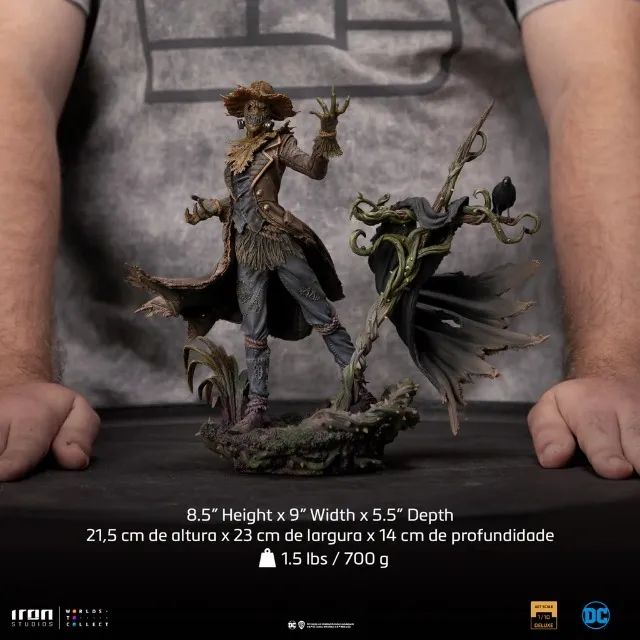 Scarecrow (SDCC 2022 Event Exclusive) - DC Comics - Art Scale 1/10 - Iron Studios - Foto 3