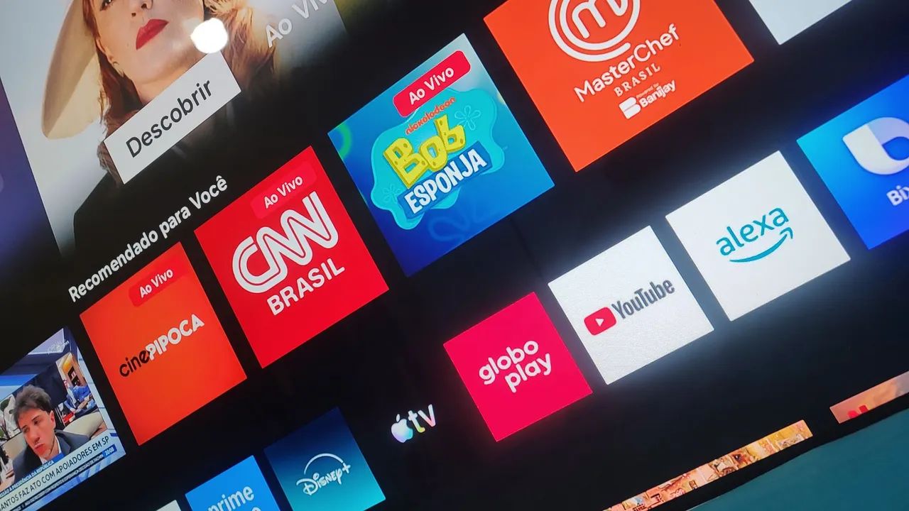 TV SAMSUNG QLED 55" SAMRT
