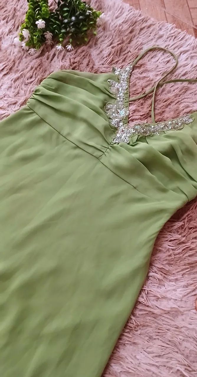 VESTIDO USADO 1 VEZ - Foto 2
