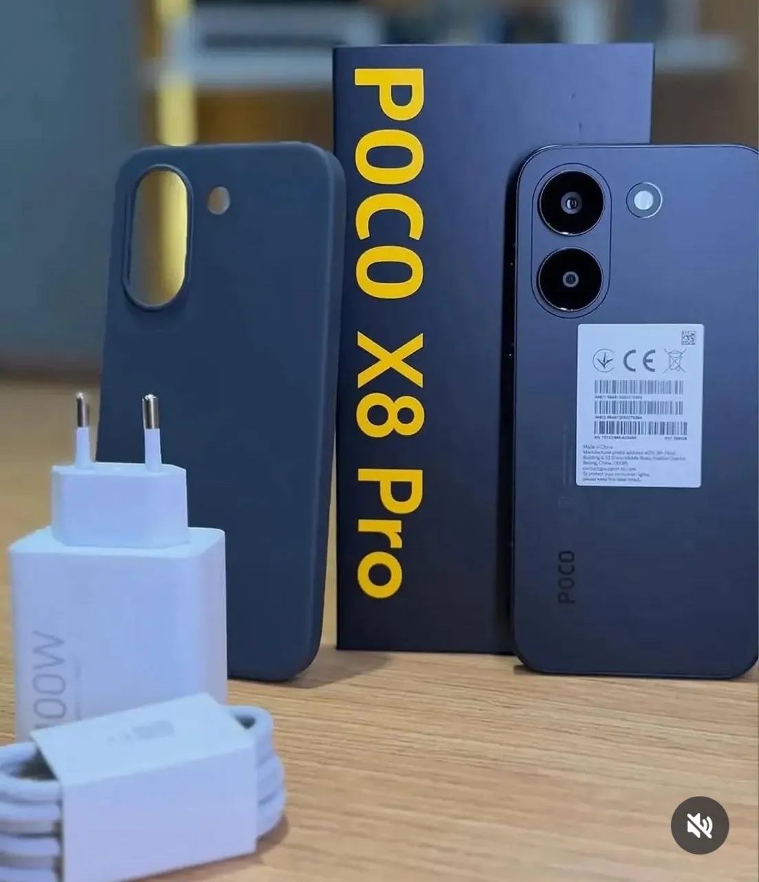 Poco x8 Pro 08+512 Preto Branco Lacrado $2799,00