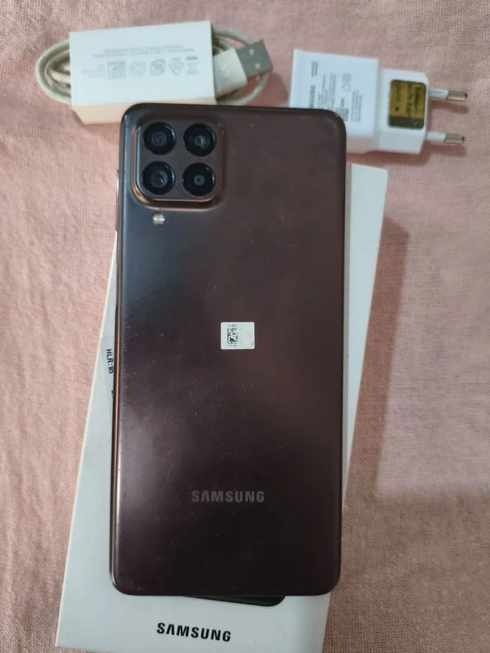 Vende-se 2 Samsung M53 Marrom e Azul 600,00 CADA! ACEITO PROPOSTAS E NÃO TROCA; - Foto 4