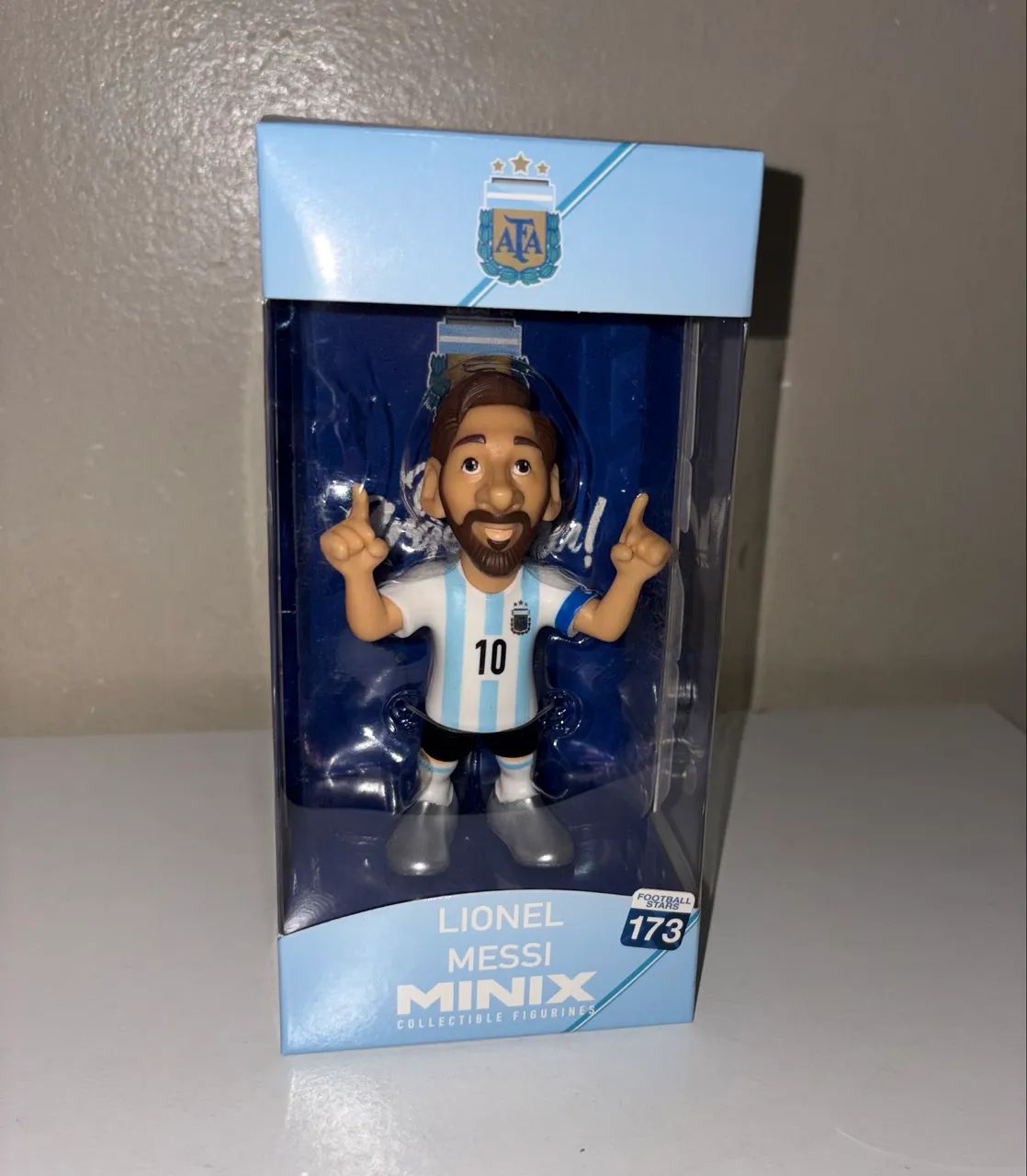 Boneco Lionel Messi Importado da Argentina - MINIX ORIGINAL