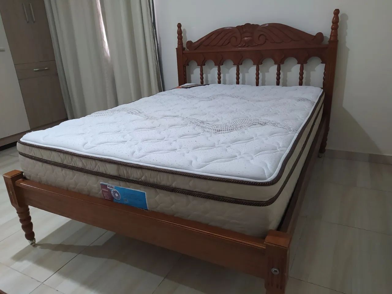 Cama de casal com colchão  - Foto 5