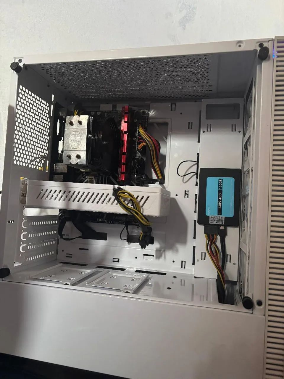 （*.様 自作PC レトロPC風Win11 Corei3/16GB/1TB/RX PC GAMER CORE I3 9100F RX 580 8GB COMPLETO - Computadores e