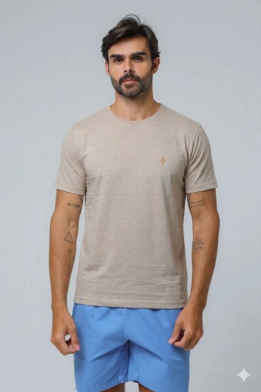 Camisa masculina em malha magnetada  - Foto 4