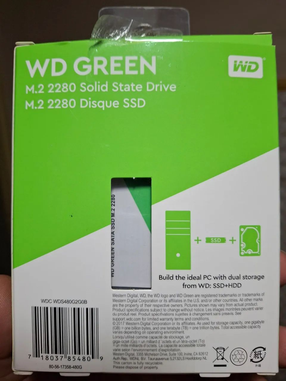 SSD WD GREEN M. 2 2280 - Foto 2