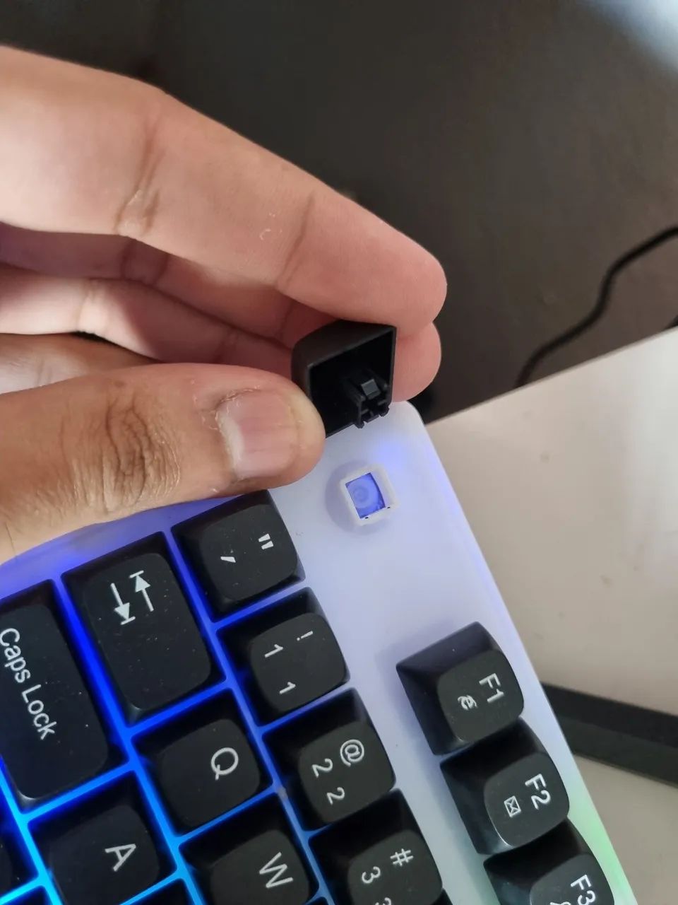 Kit teclado, mouse e mousepad Kapbom - Foto 3