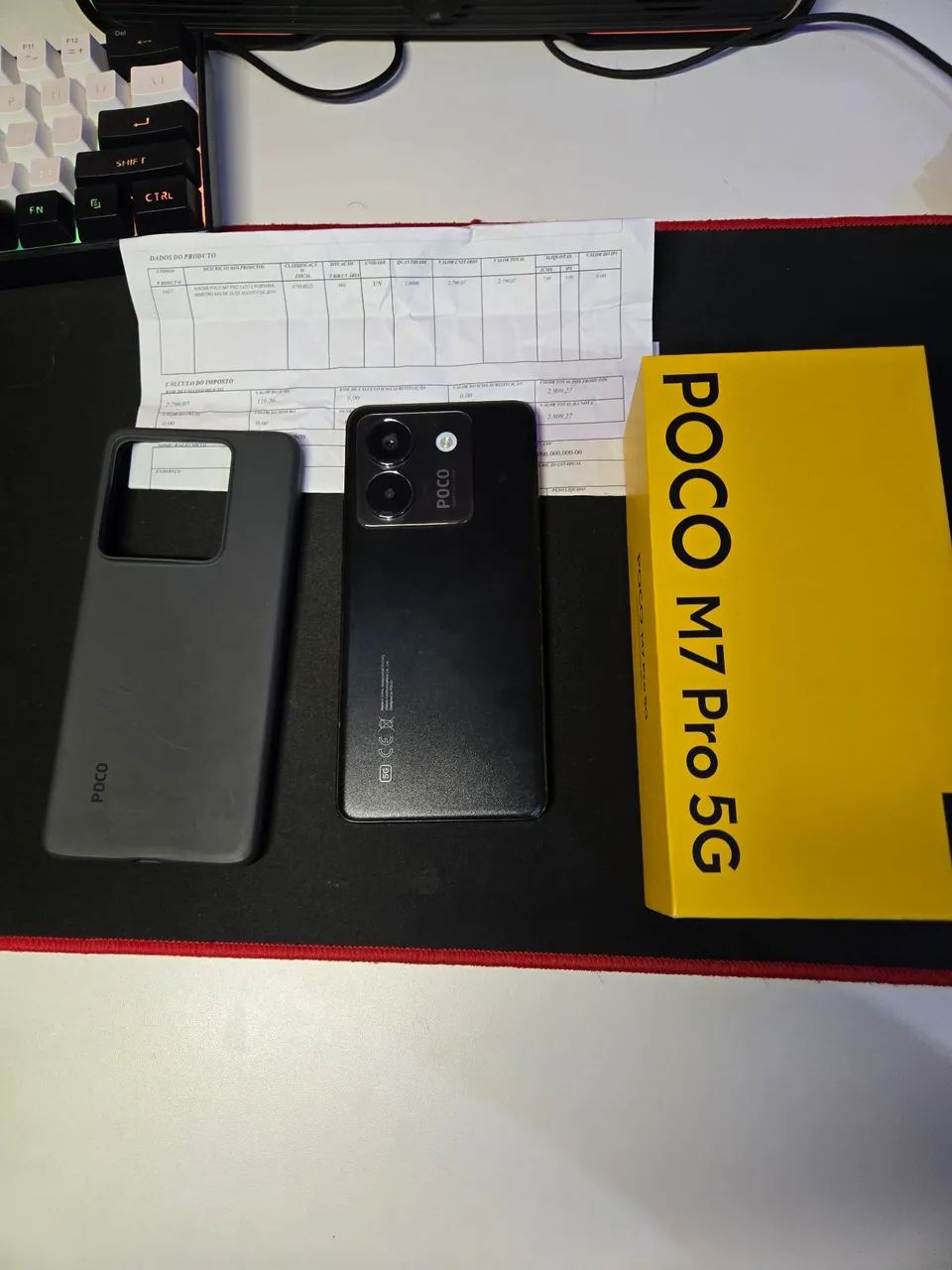 Xiaomi poco m7 pro 5g 12/512 com nf