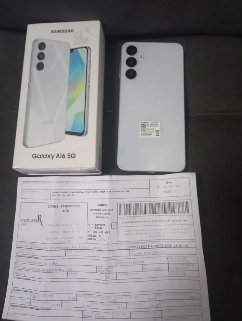 Celular Samsung 16A 128G 5G - Foto 2