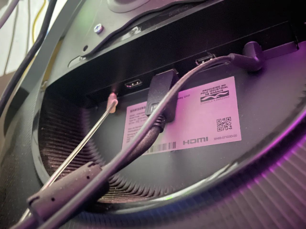 Monitor 2K 165hz 32 polegadas Samsung - Foto 3