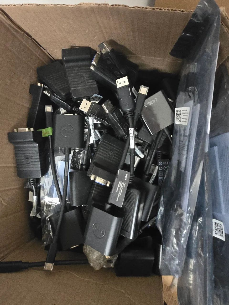 Lote Adaptadores Hdmi, Display Port e cabos  - Foto 3