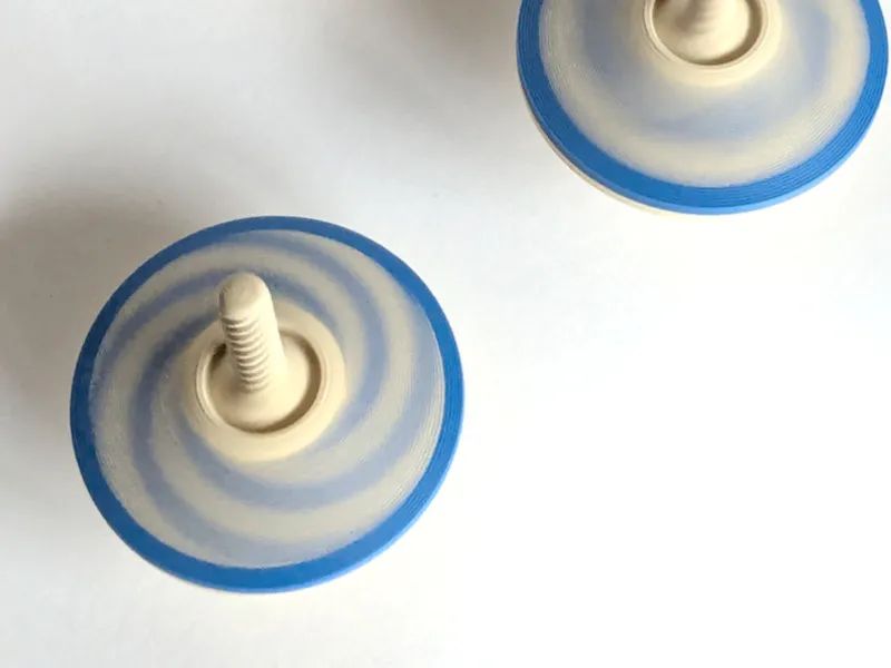 Peão Spinner e mini-lançador (3D) - Foto 4