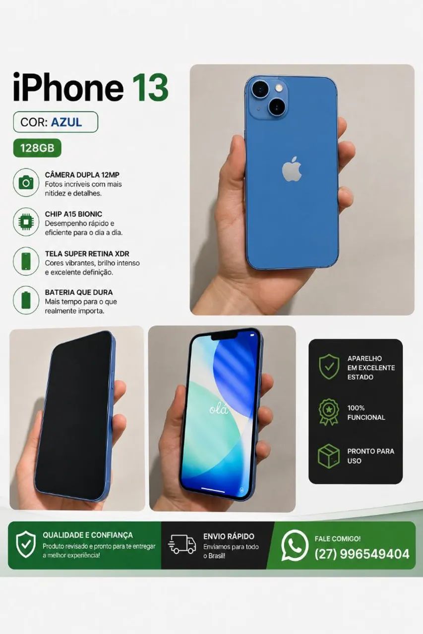 iPhone 13 Azul