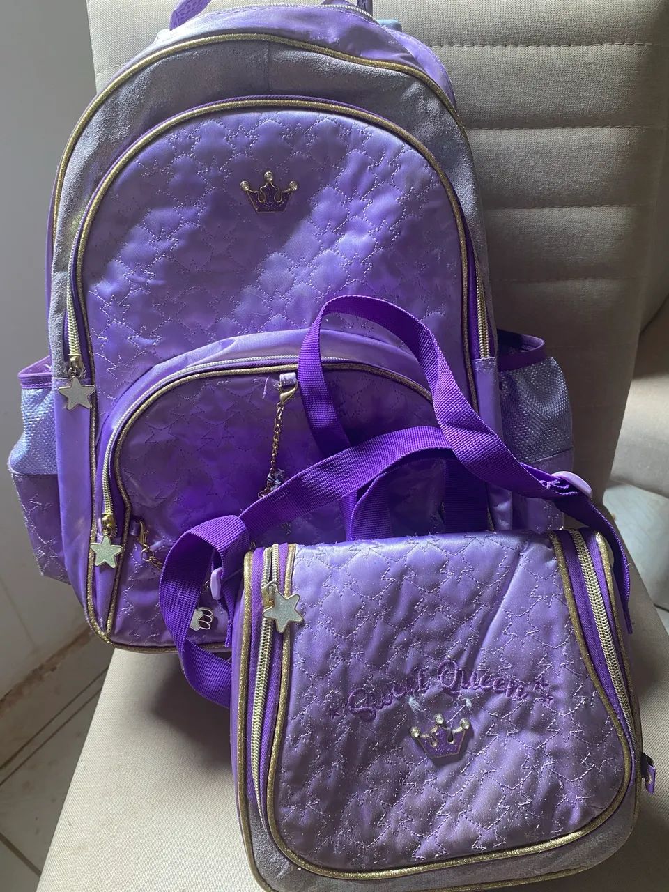 Mochila de Rodinha + lancheira (Anápolis )