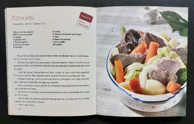 Kit Francês - La Cuisine Vegetarienne / Plats Uniques (IMPORTADOS