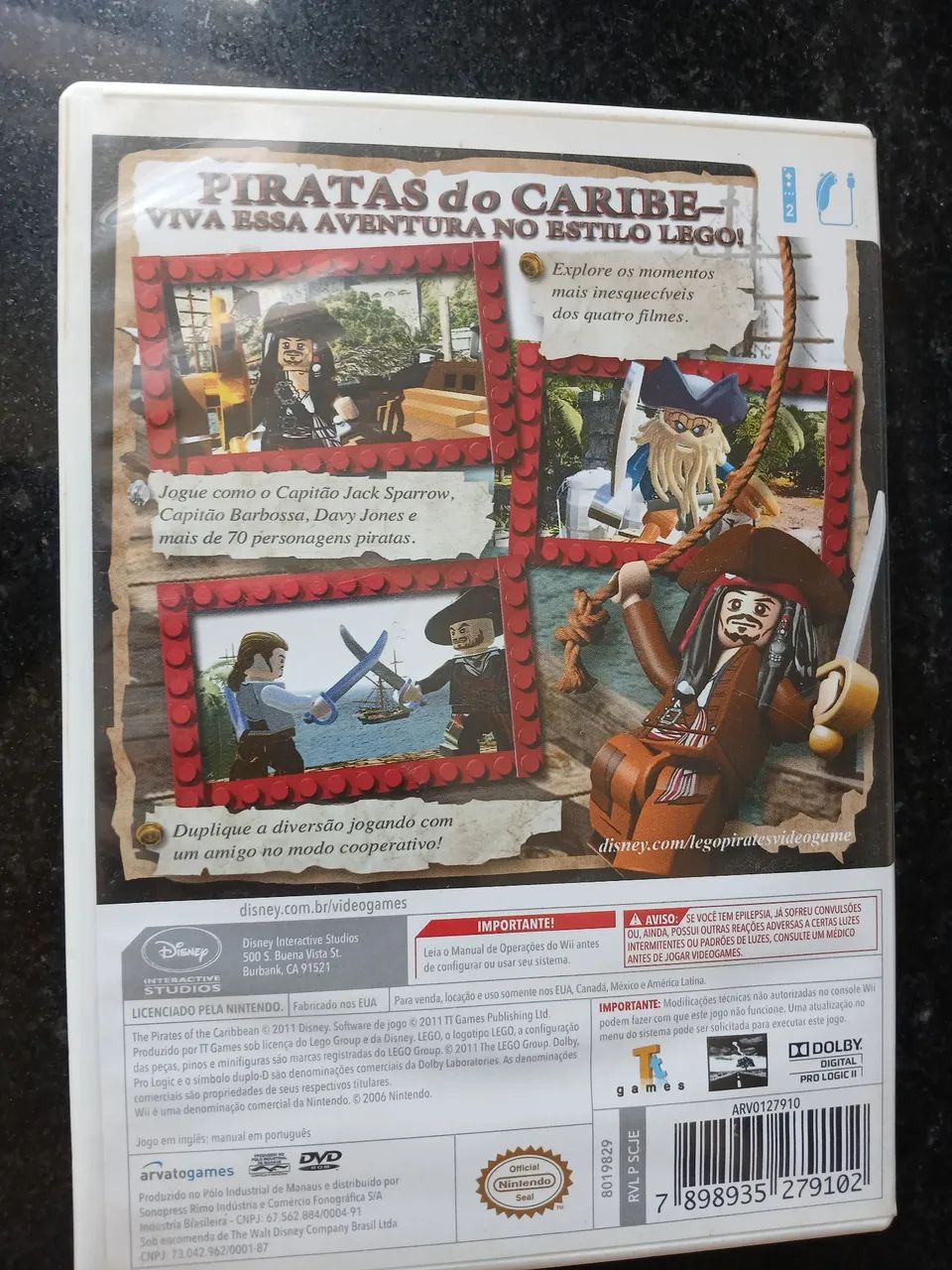 LEGO Piratas do Caribe Original - Foto 2