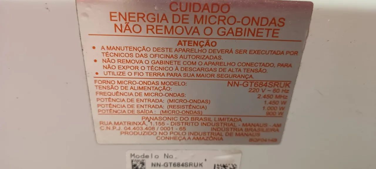 MICROONDAS PANASONIC ESPELHADO 30 L - Foto 3