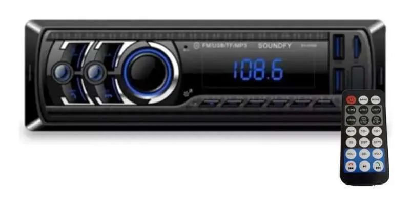 Radio Automotivo Mp3 1 Din Bluetooth Som Usb Prisma
