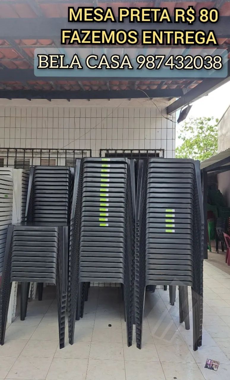 MESA DE PLASTICO MD MODELO DS QUADRADA 