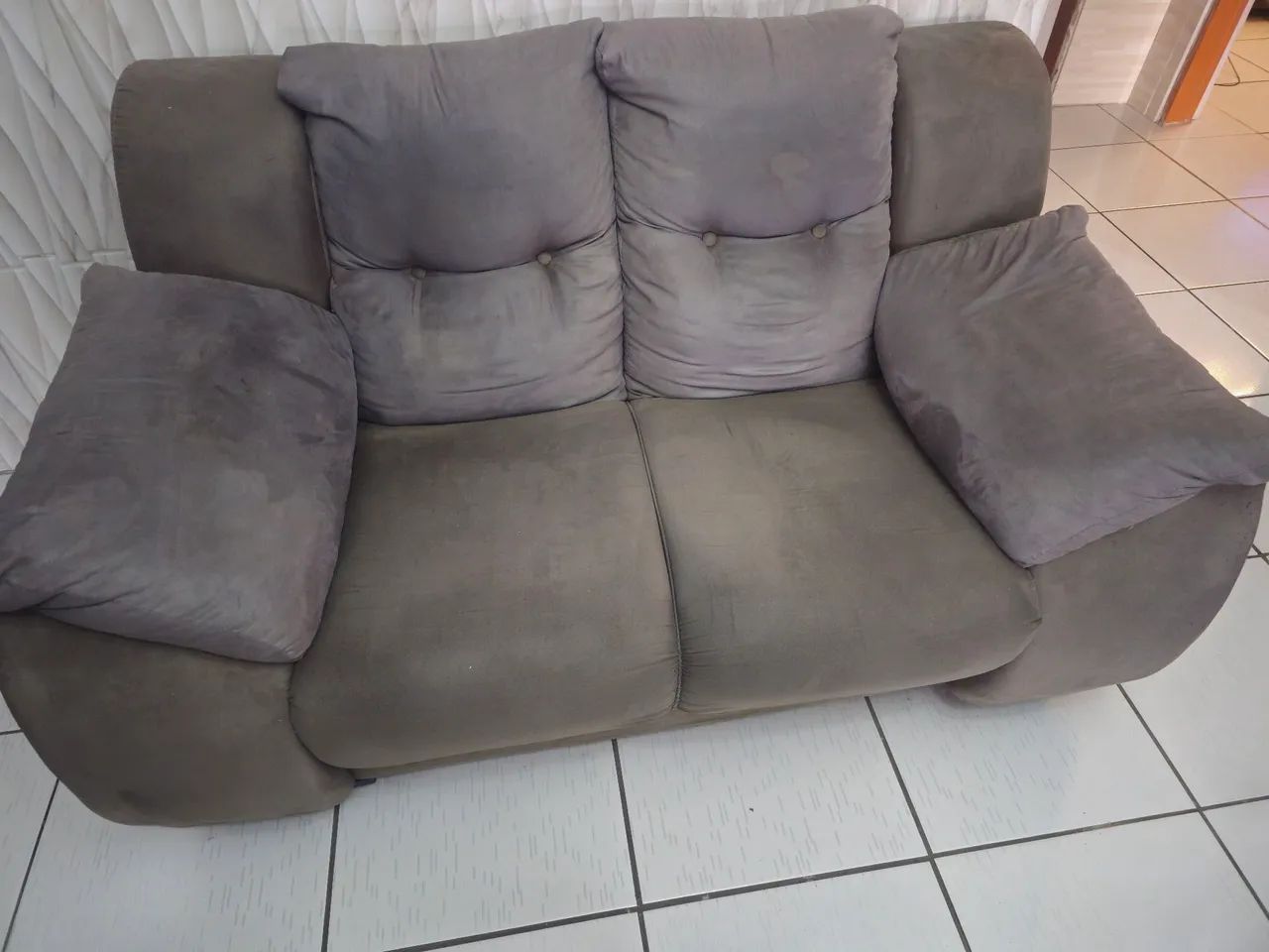 Sofa 2 x 3 lugares em otimo estado - Foto 5
