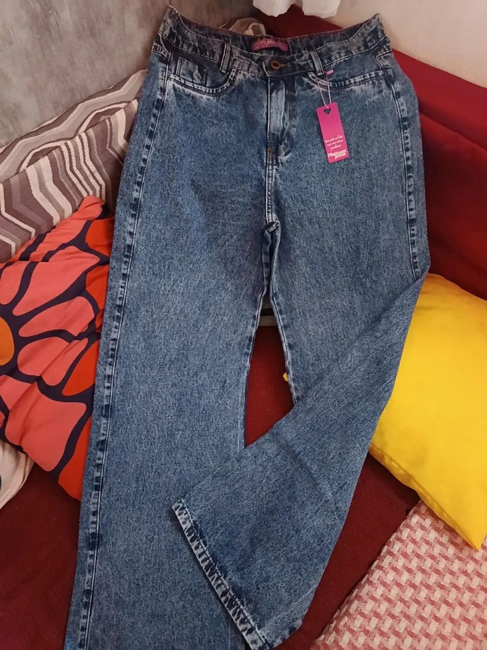 Calça jeans Wild leaggin Tam 44 Nova