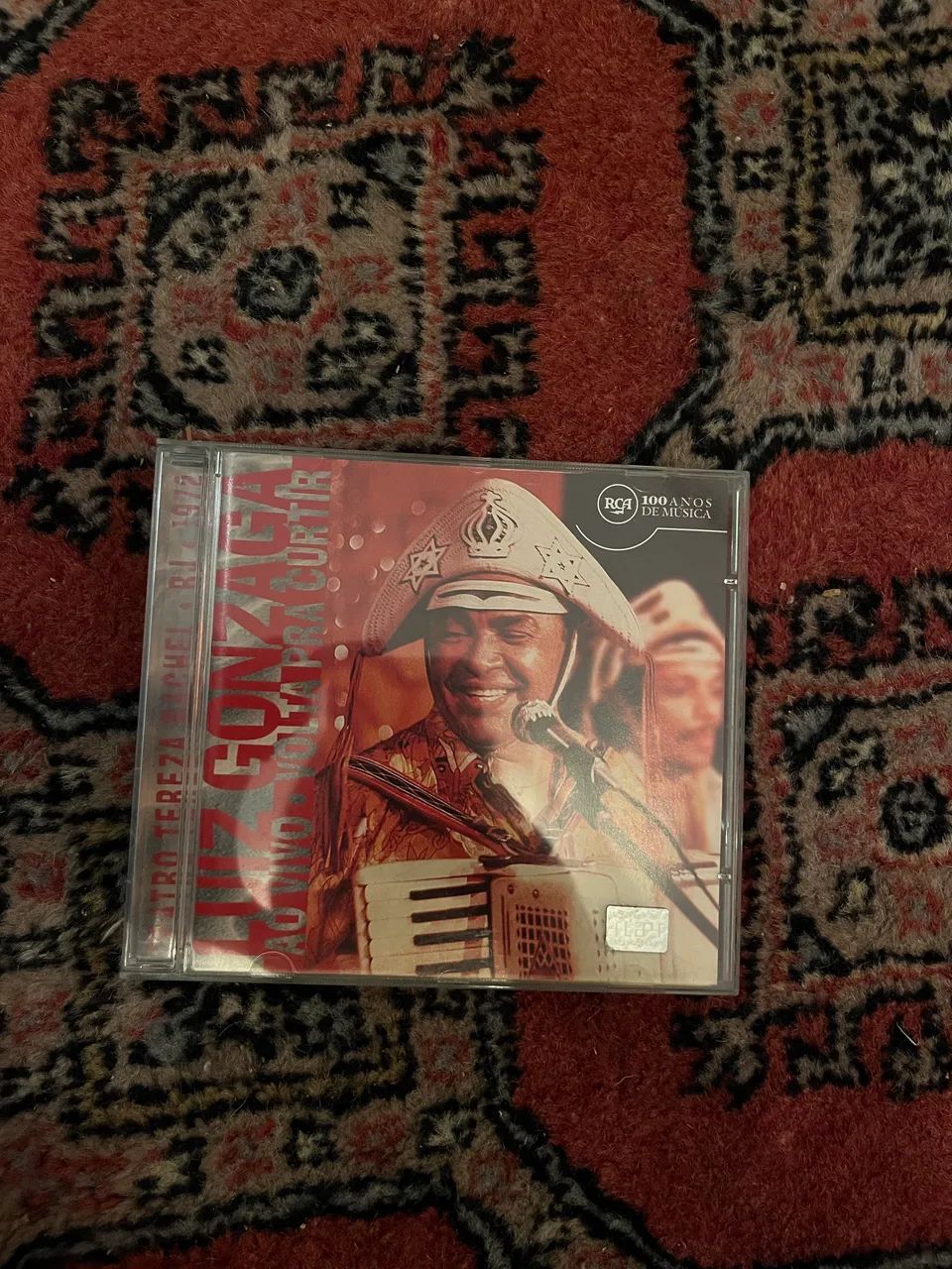 Cd- Luiz Gonzaga- Ao Vivo - Volta Pra Curtir