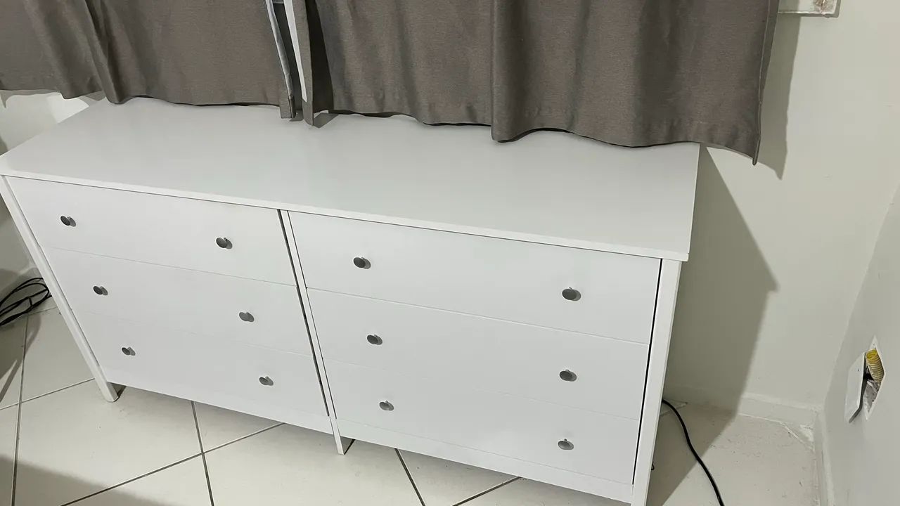 Cômodas Ditália - Brancas - Foto 3