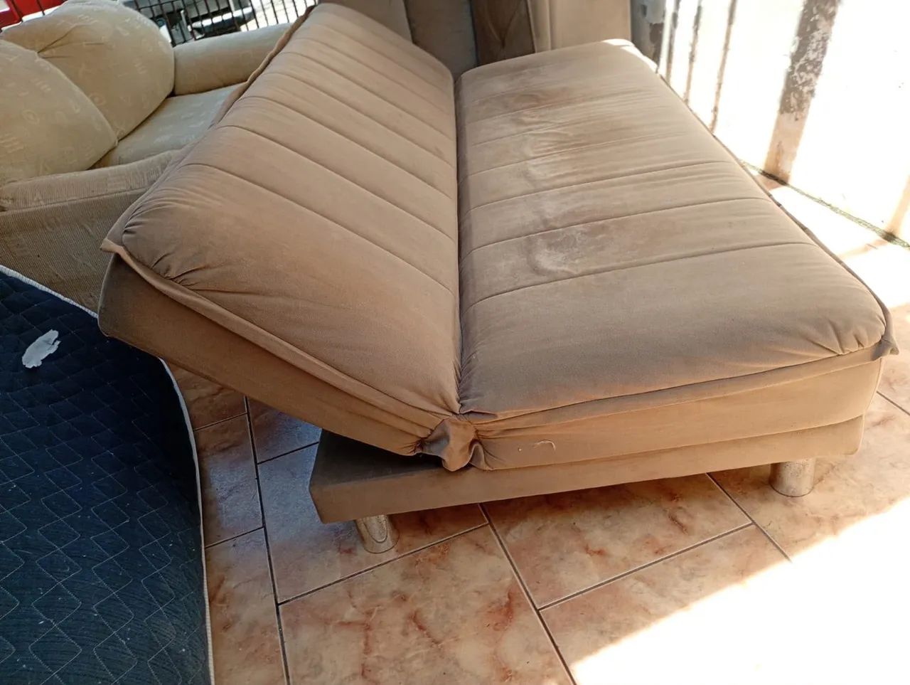 Sofá Cama SEMINOVO - ENTREGO  - Foto 2