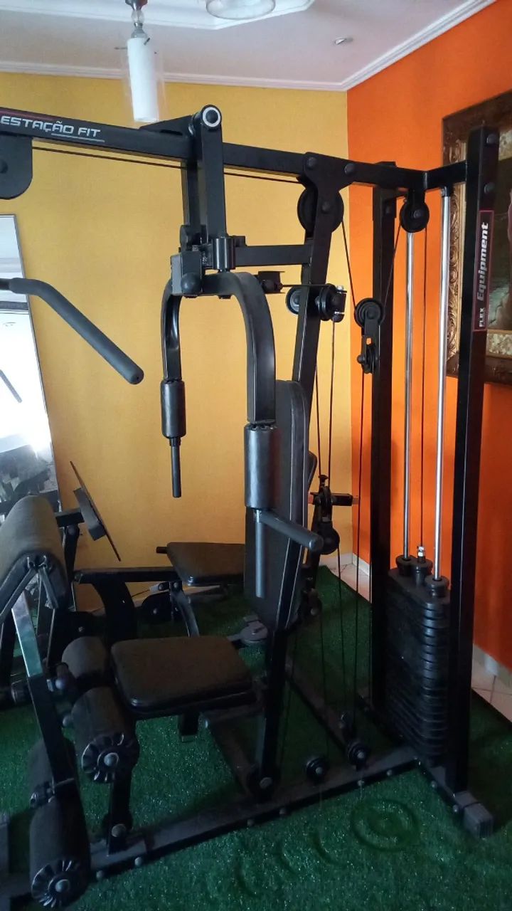Multi estação Fit com leg press - Foto 3