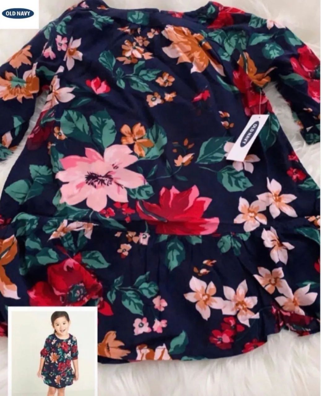 Vestido Old Navy/GAP - Menina 3 anos NOVO 