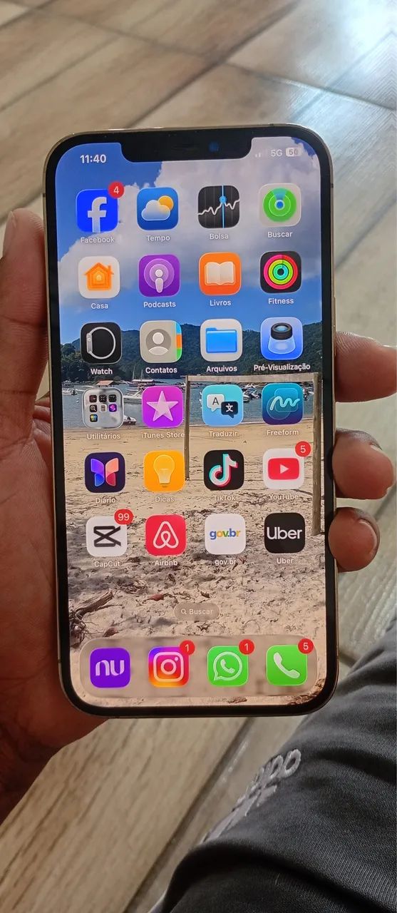 IPHONE 12 PRO MAX GOLD - Foto 2